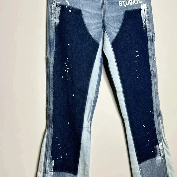 Billionaire Studio Blue Denim Jeans - Picture 4 of 13